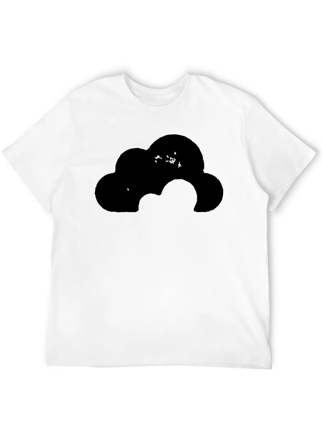 Grungy Cloud Unisex Short Sleeve Soft Cotton T-Shirt – Casual Everyday Wear