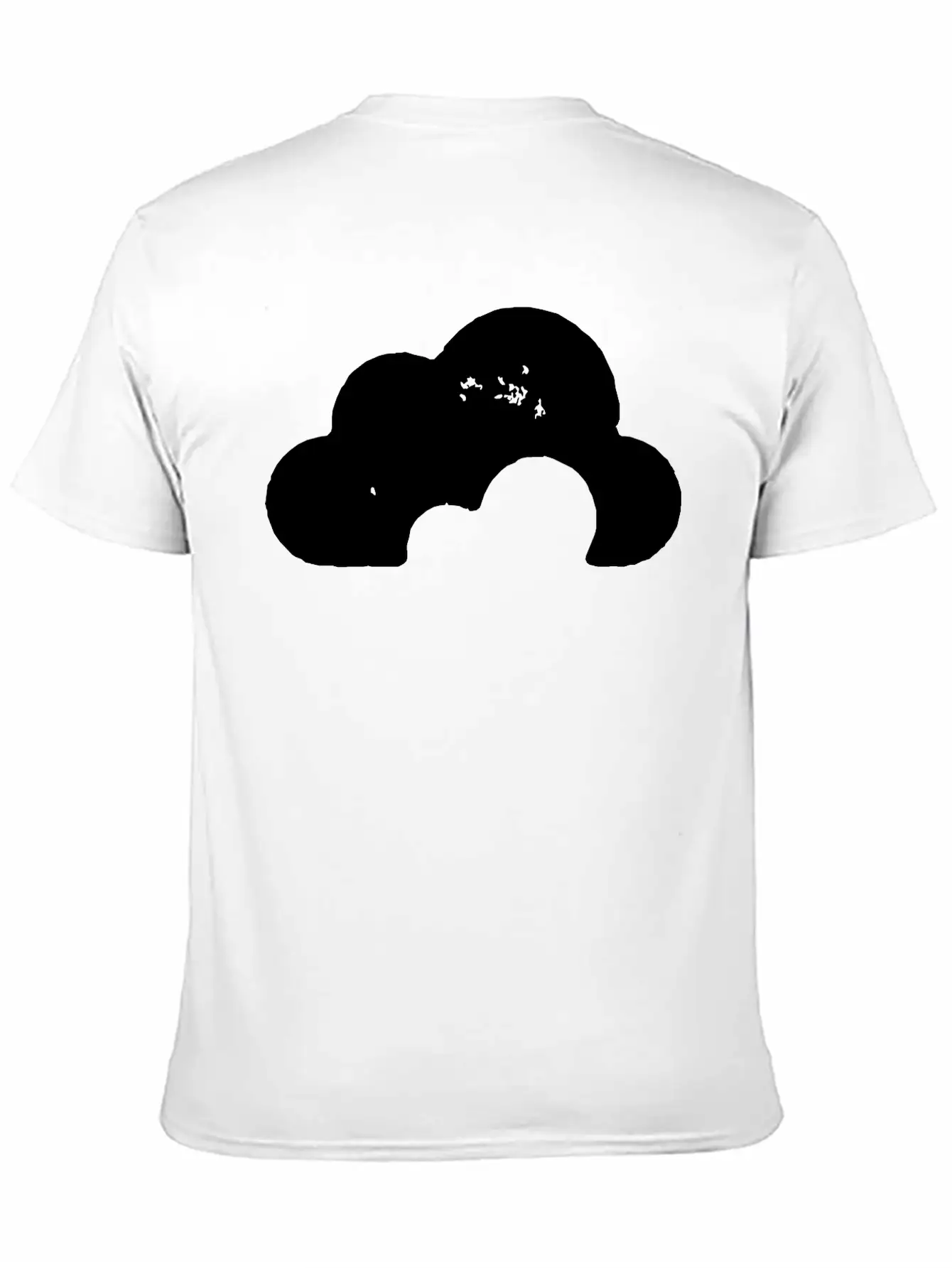 Grungy Cloud Unisex Short Sleeve Soft Cotton T-Shirt – Casual Everyday Wear