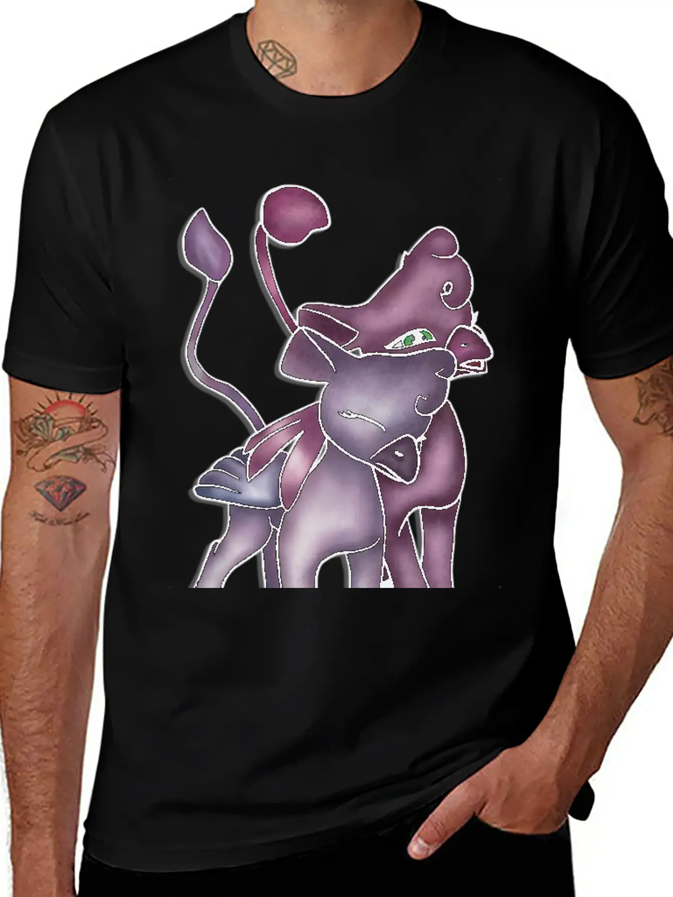 Gryphon Love - Crazy Cool Kids Shirt Design Classic Fit Graphic Tee For Daily Comfort – Unisex Cotton Shirt