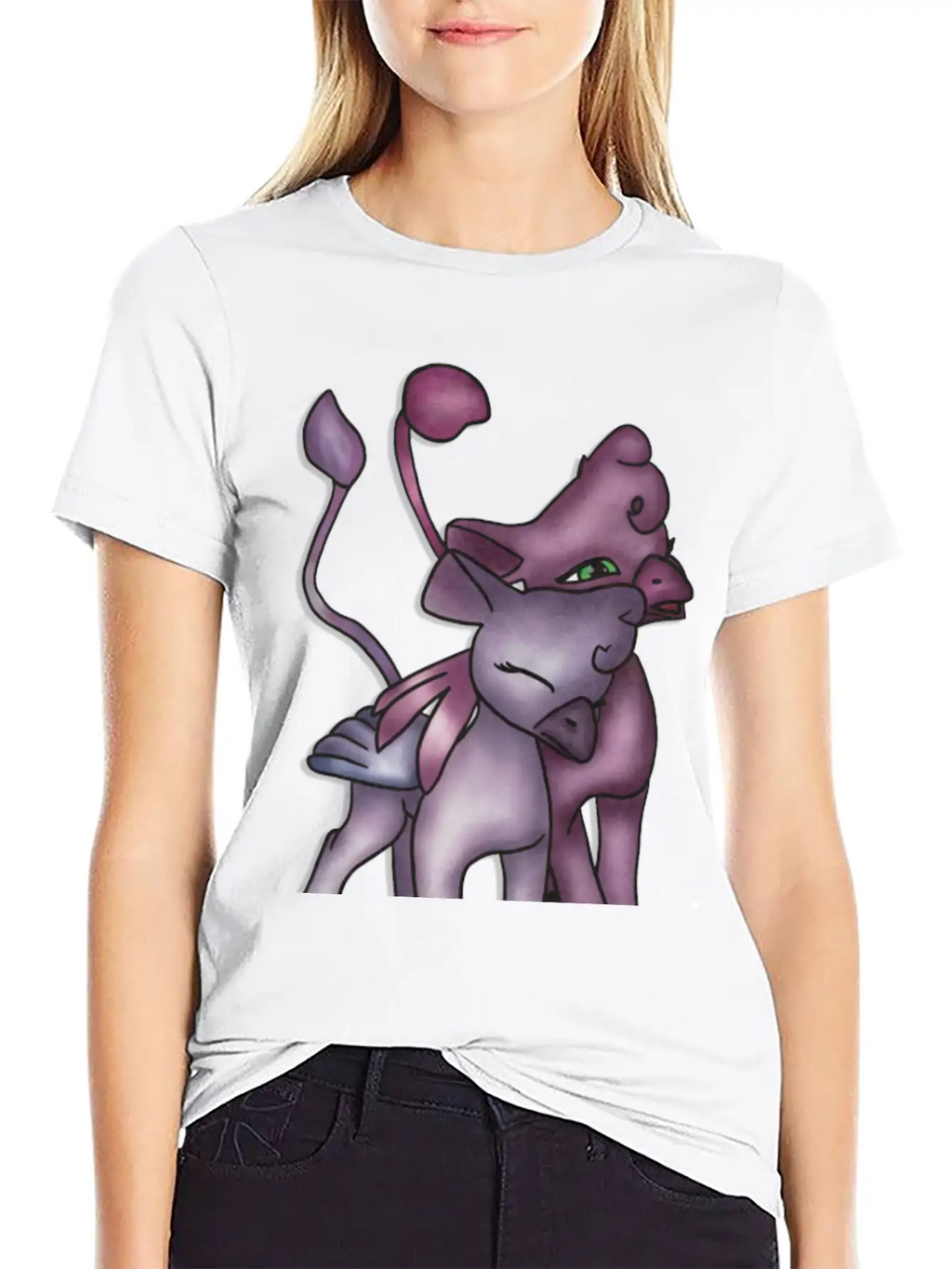 Gryphon Love - Crazy Cool Kids Shirt Design Classic Fit Graphic Tee For Daily Comfort – Unisex Cotton Shirt