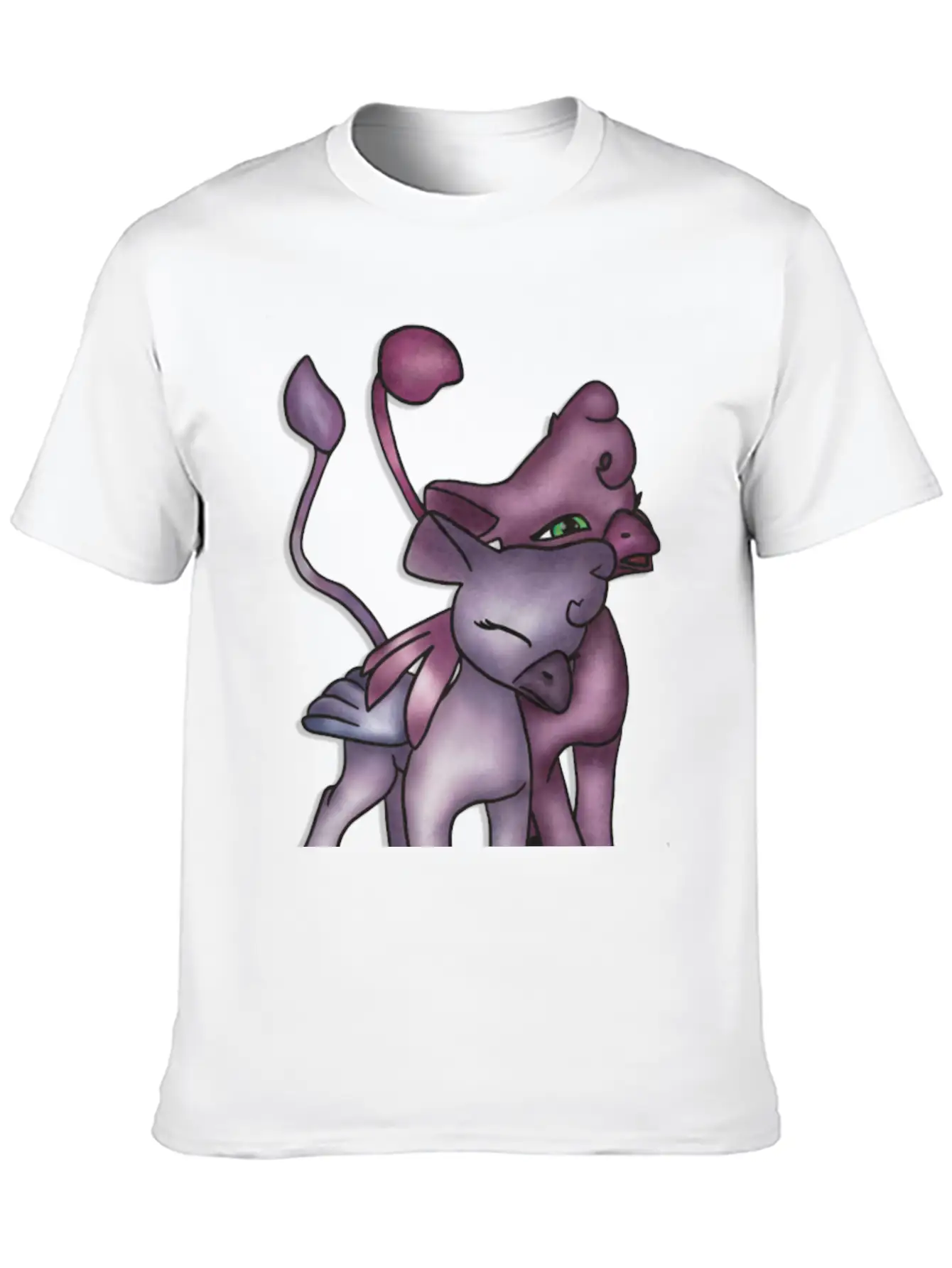 Gryphon Love - Crazy Cool Kids Shirt Design Classic Fit Graphic Tee For Daily Comfort – Unisex Cotton Shirt