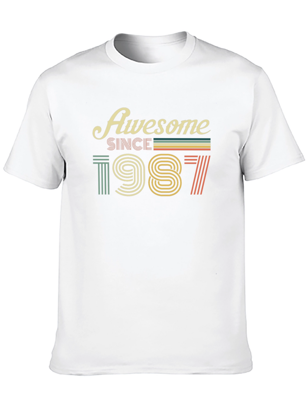 Awesome Since 1987 Black T-Shirt