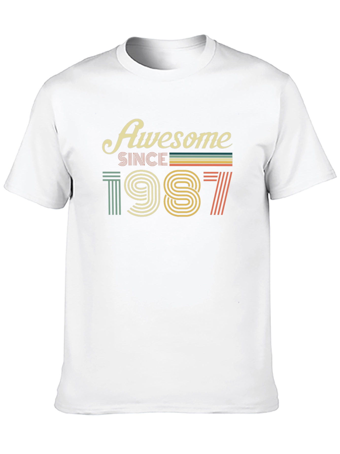 Awesome Since 1987 Black T-Shirt