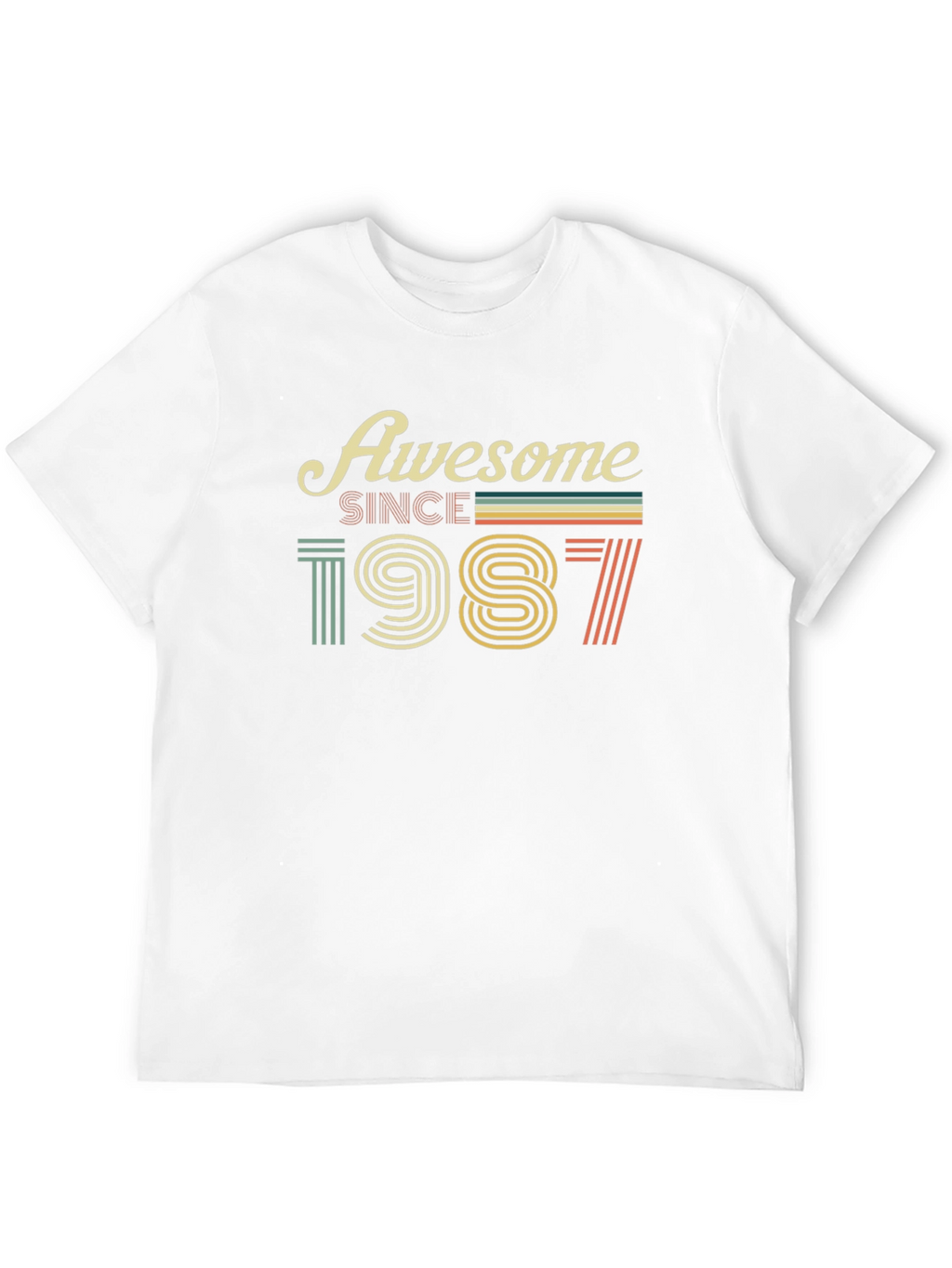 Awesome Since 1987 Black T-Shirt