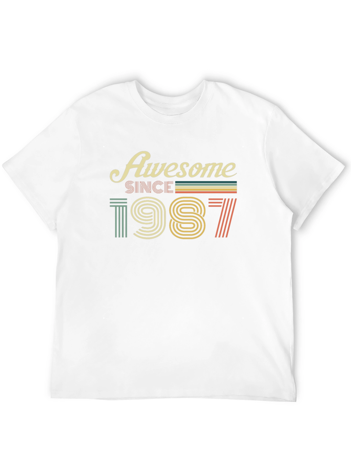 Awesome Since 1987 Black T-Shirt