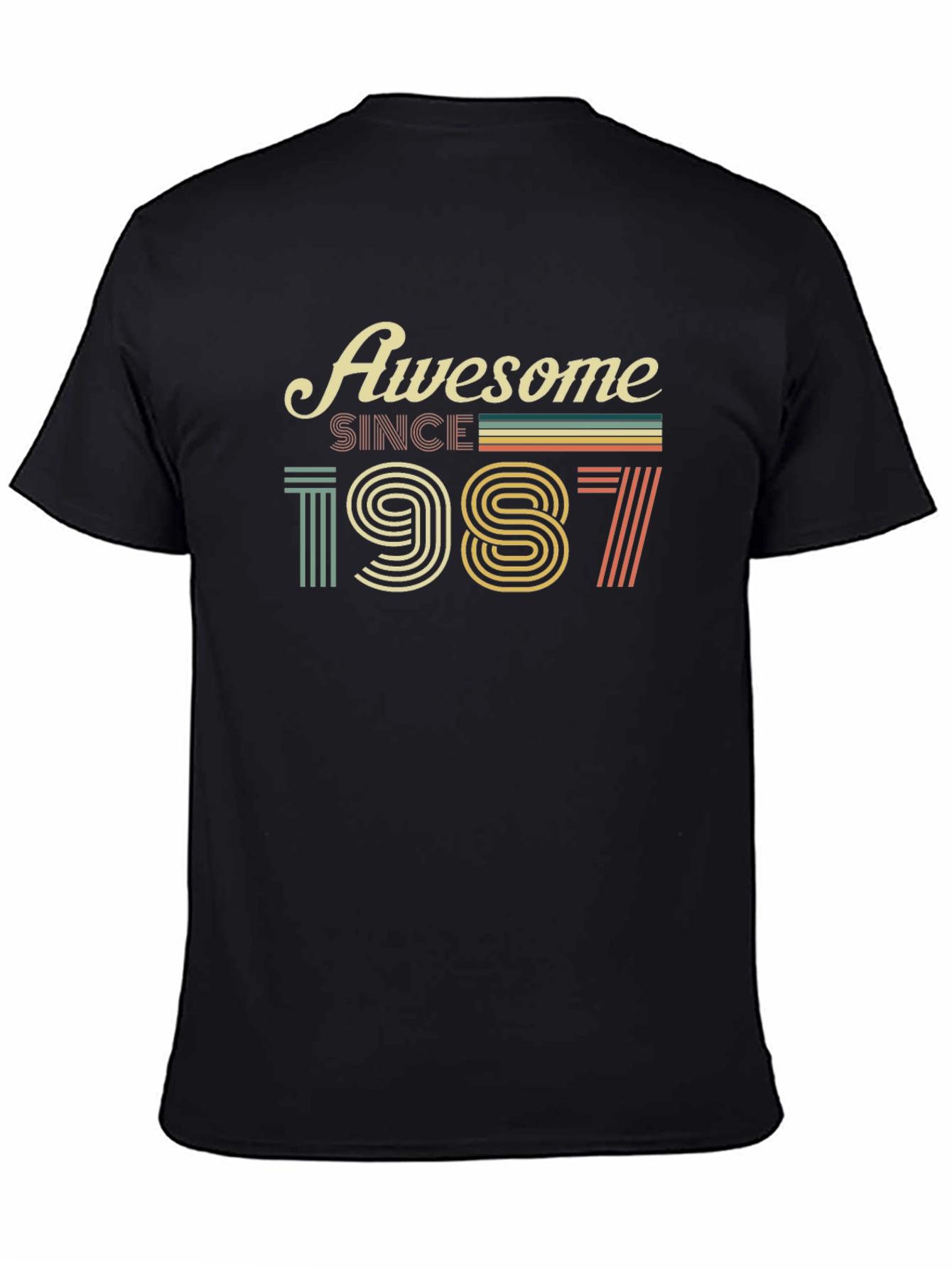 Awesome Since 1987 Black T-Shirt