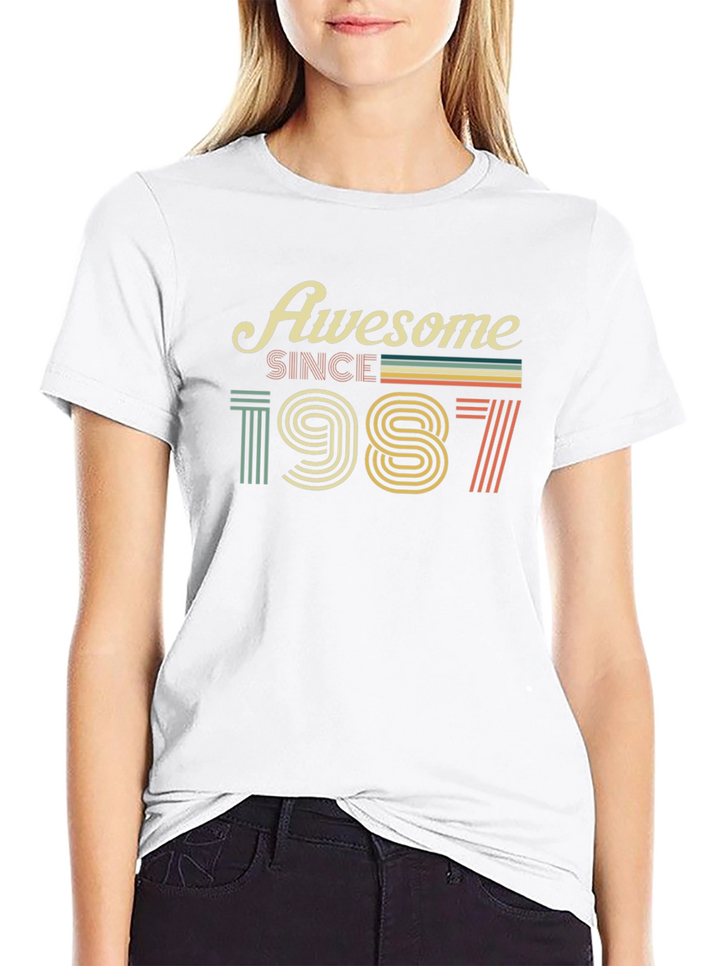 Awesome Since 1987 Black T-Shirt