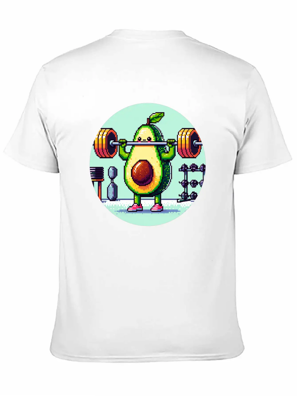 Guac 'n' Roll: Fitness Fiesta Casual Graphic T-Shirt – Simple And Comfortable Daily Wear