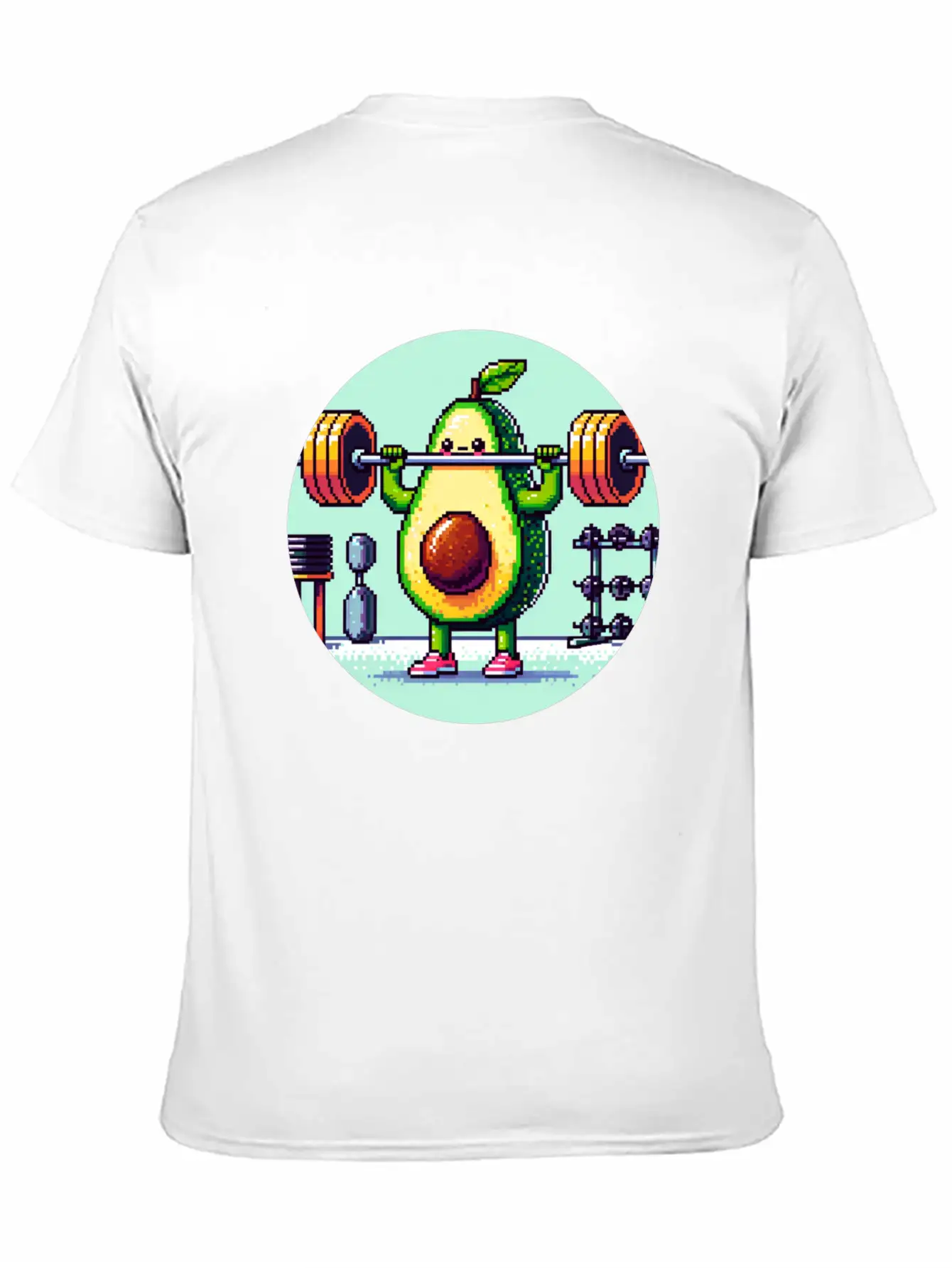 Guac 'n' Roll: Fitness Fiesta Casual Graphic T-Shirt – Simple And Comfortable Daily Wear