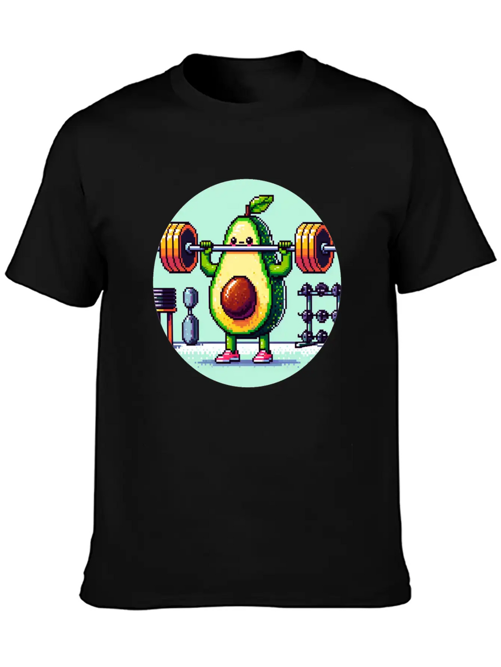 Guac 'n' Roll: Fitness Fiesta Casual Graphic T-Shirt – Simple And Comfortable Daily Wear