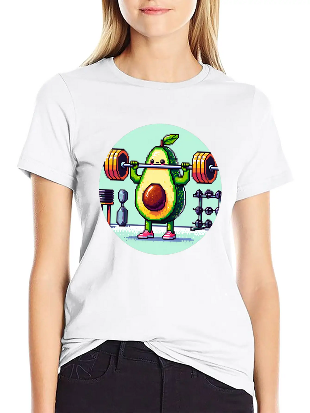 Guac 'n' Roll: Fitness Fiesta Casual Graphic T-Shirt – Simple And Comfortable Daily Wear