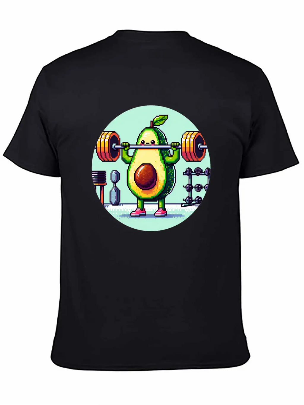 Guac 'n' Roll: Fitness Fiesta Casual Graphic T-Shirt – Simple And Comfortable Daily Wear