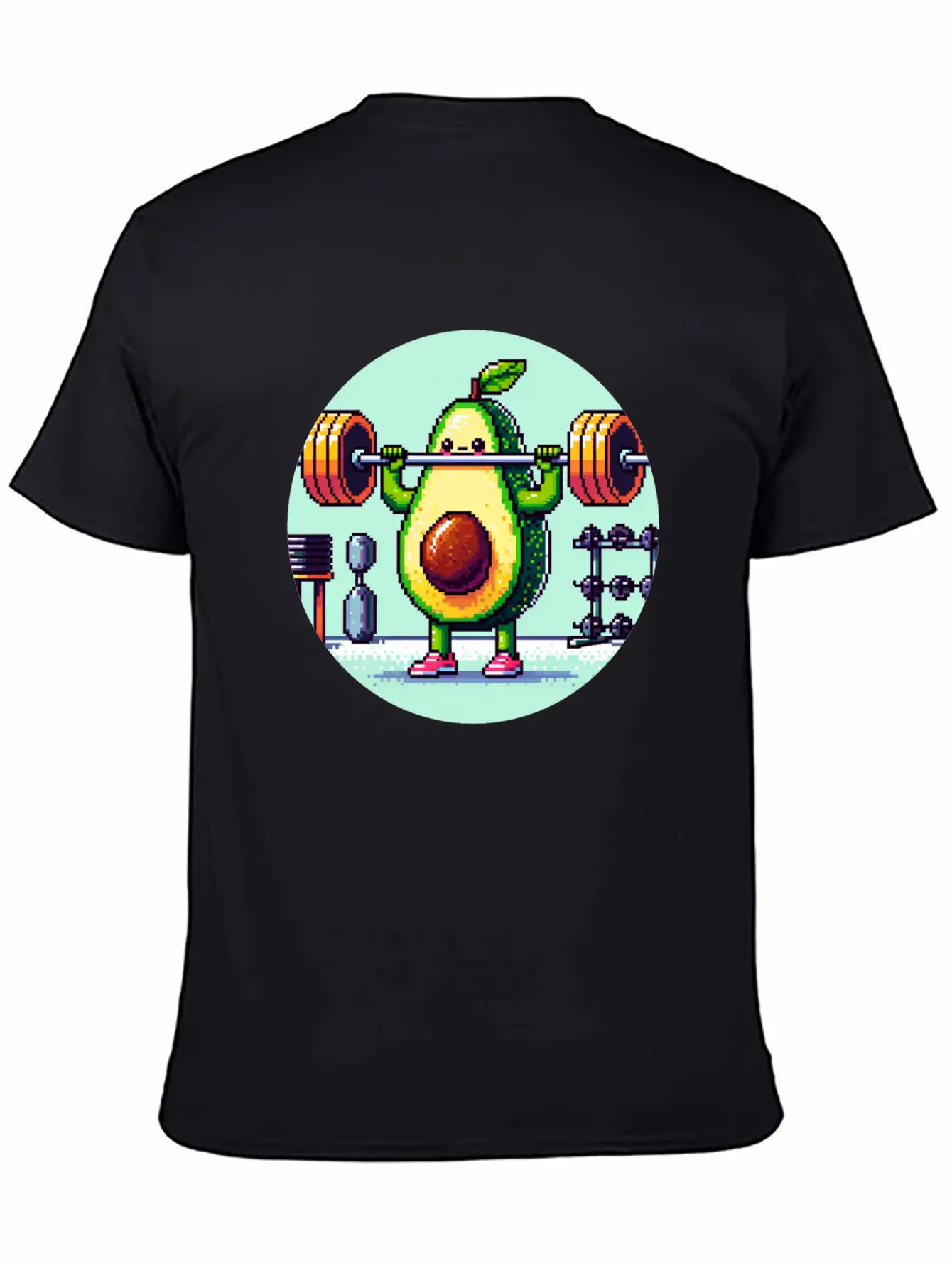 Guac 'n' Roll: Fitness Fiesta Casual Graphic T-Shirt – Simple And Comfortable Daily Wear