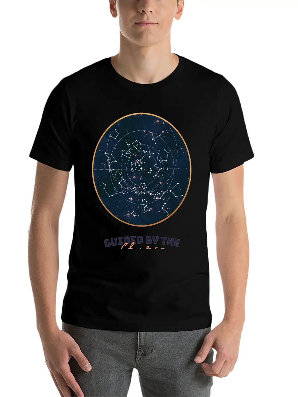 Guided By The Stars Unisex Casual T-Shirt – Clean Design For Daily Comfort