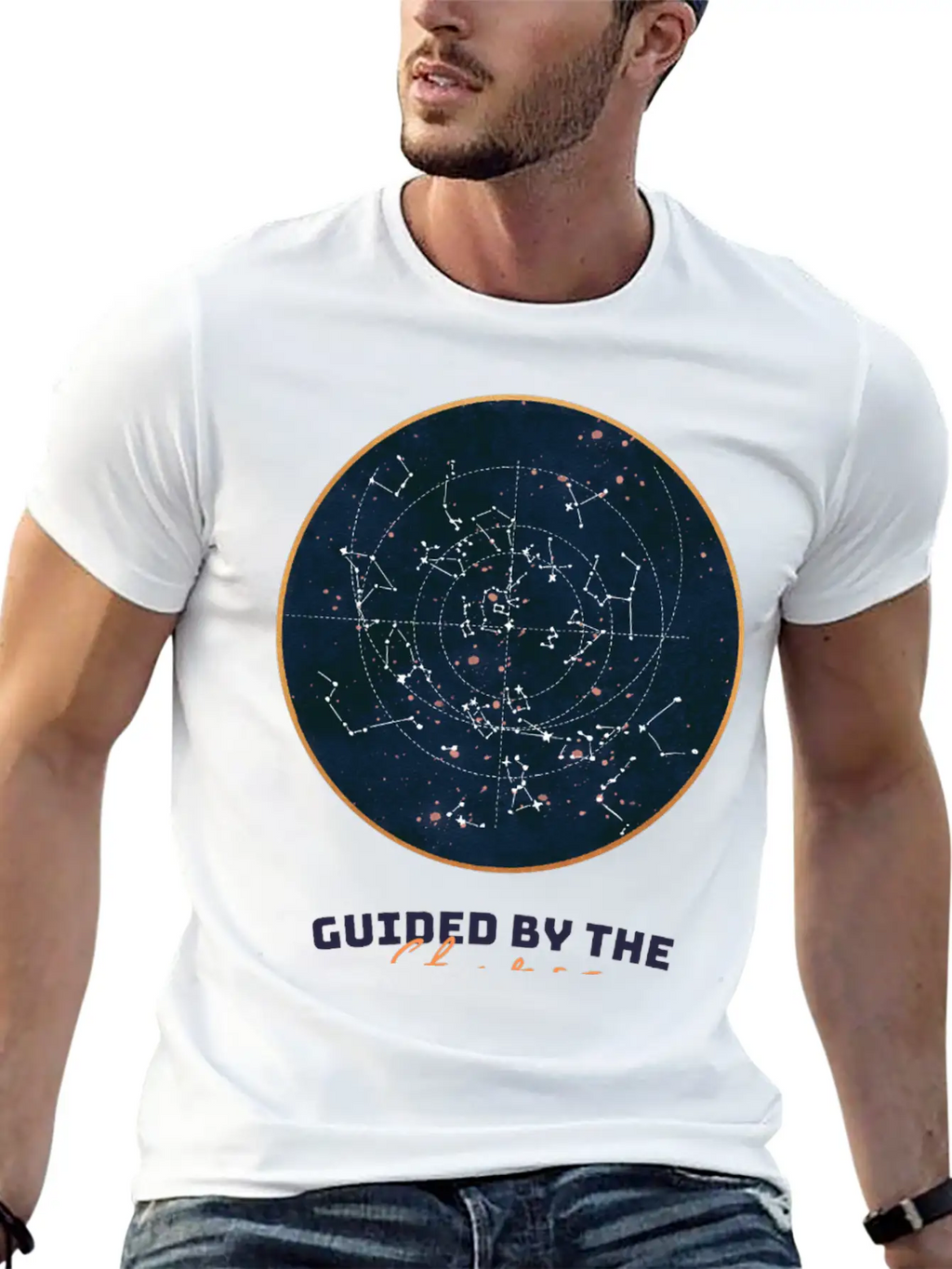 Guided By The Stars Unisex Casual T-Shirt – Clean Design For Daily Comfort
