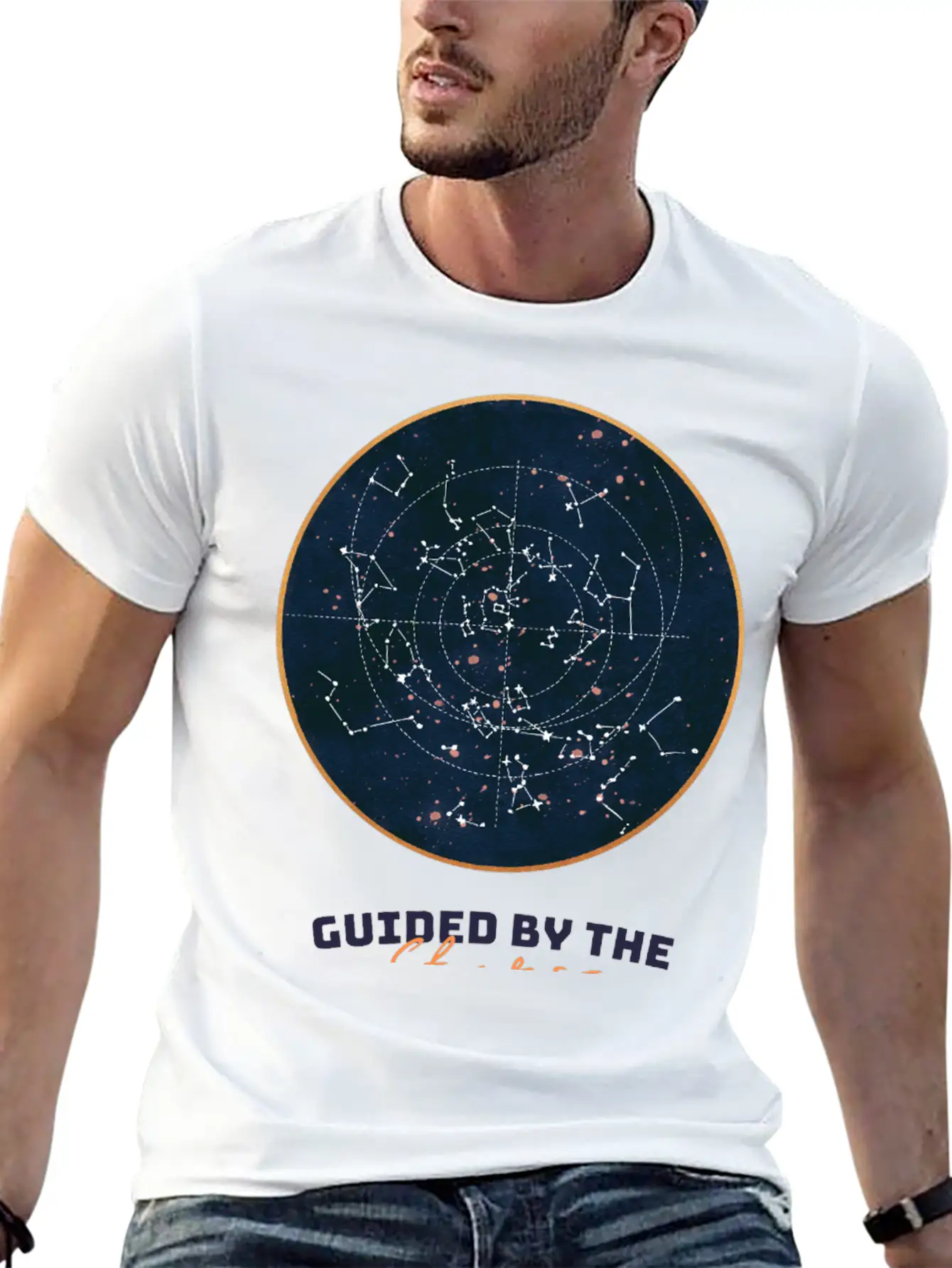 Guided By The Stars Unisex Casual T-Shirt – Clean Design For Daily Comfort