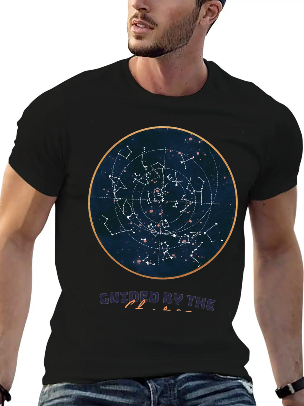 Guided By The Stars Unisex Casual T-Shirt – Clean Design For Daily Comfort