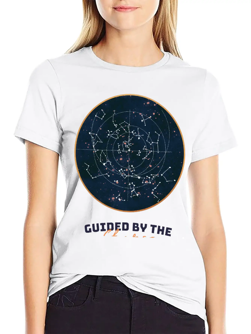 Guided By The Stars Unisex Casual T-Shirt – Clean Design For Daily Comfort