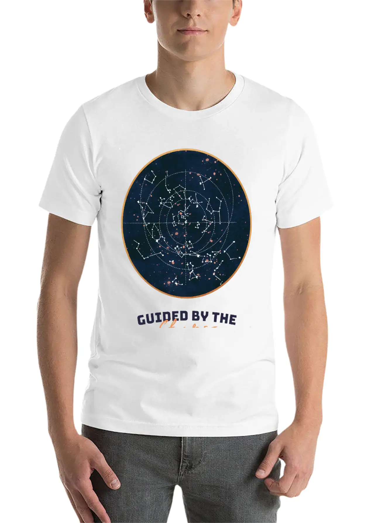 Guided By The Stars Unisex Casual T-Shirt – Clean Design For Daily Comfort