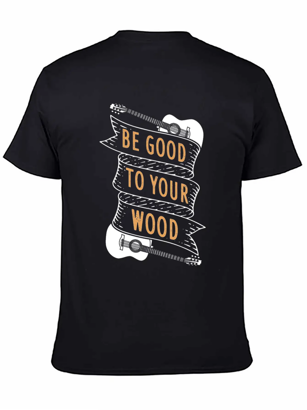 Guitar Acoustic Guitar Gift Idea Unisex Casual T-Shirt – Clean Design For Daily Comfort