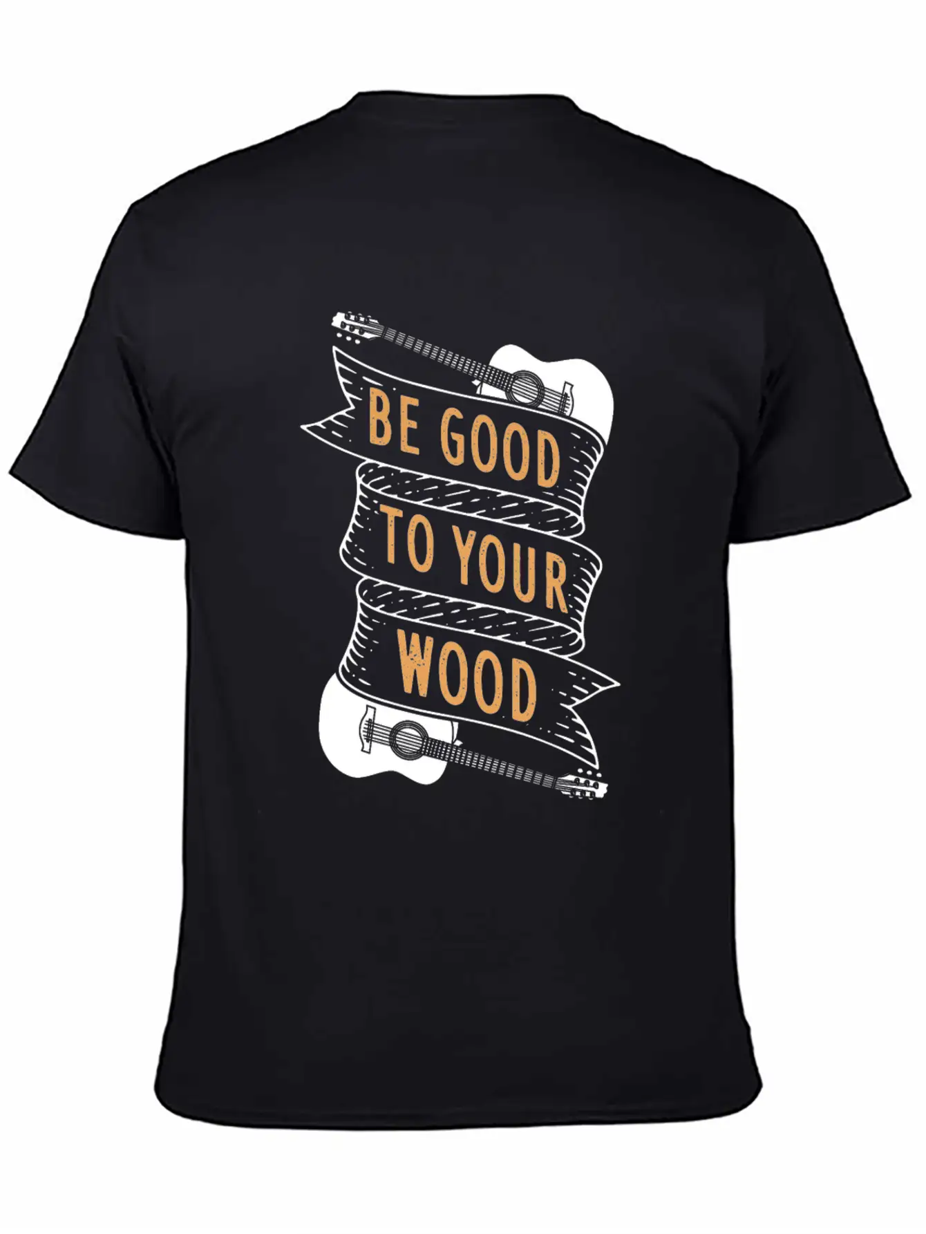 Guitar Acoustic Guitar Gift Idea Unisex Casual T-Shirt – Clean Design For Daily Comfort
