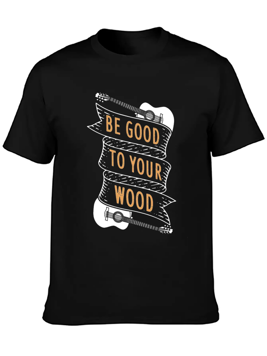 Guitar Acoustic Guitar Gift Idea Unisex Casual T-Shirt – Clean Design For Daily Comfort