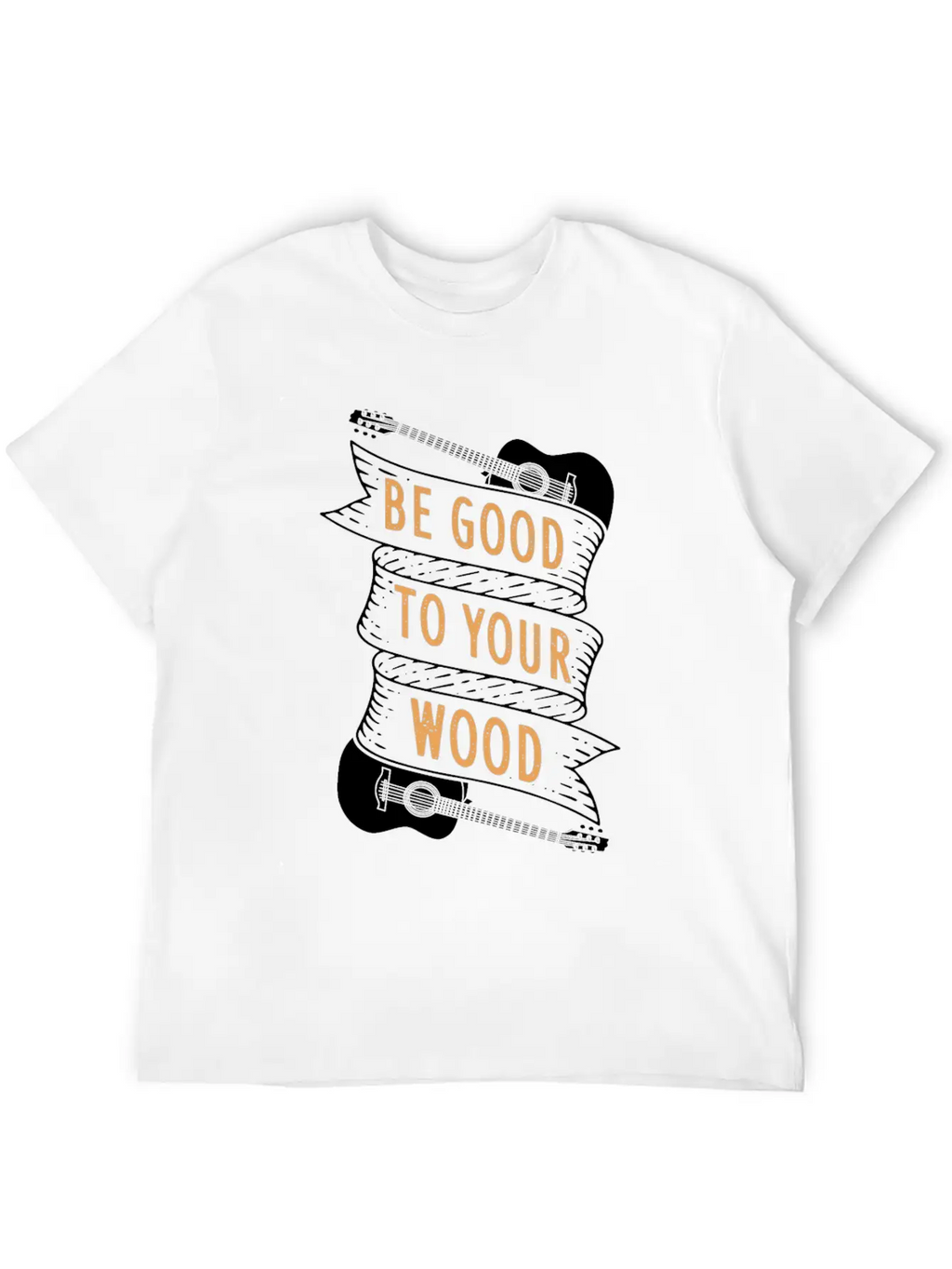 Guitar Acoustic Guitar Gift Idea Unisex Casual T-Shirt – Clean Design For Daily Comfort
