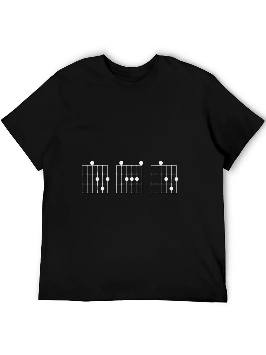 Guitar Chord Dad Breathable Soft Cotton T-Shirt – Timeless Casual Look