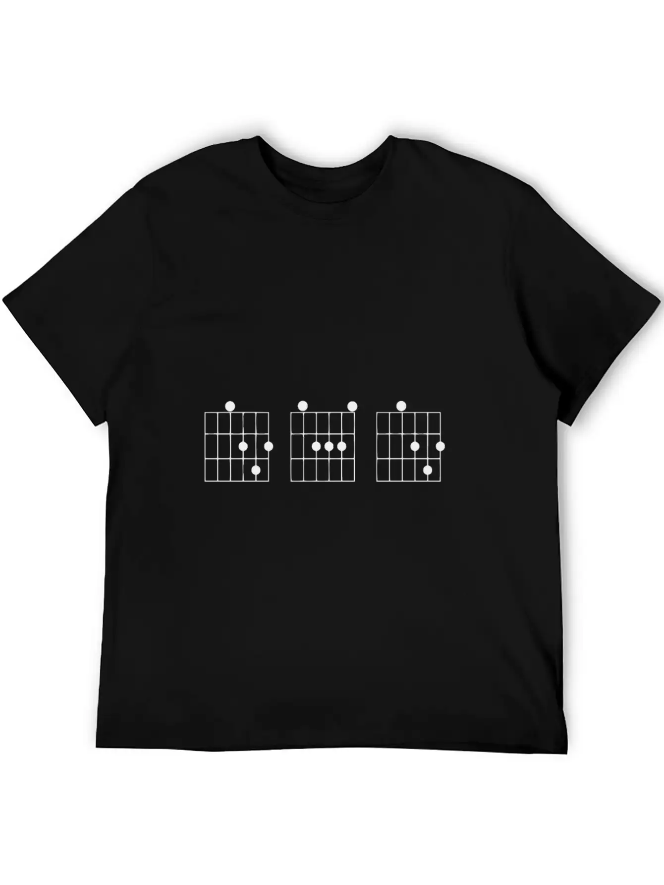 Guitar Chord Dad Breathable Soft Cotton T-Shirt – Timeless Casual Look