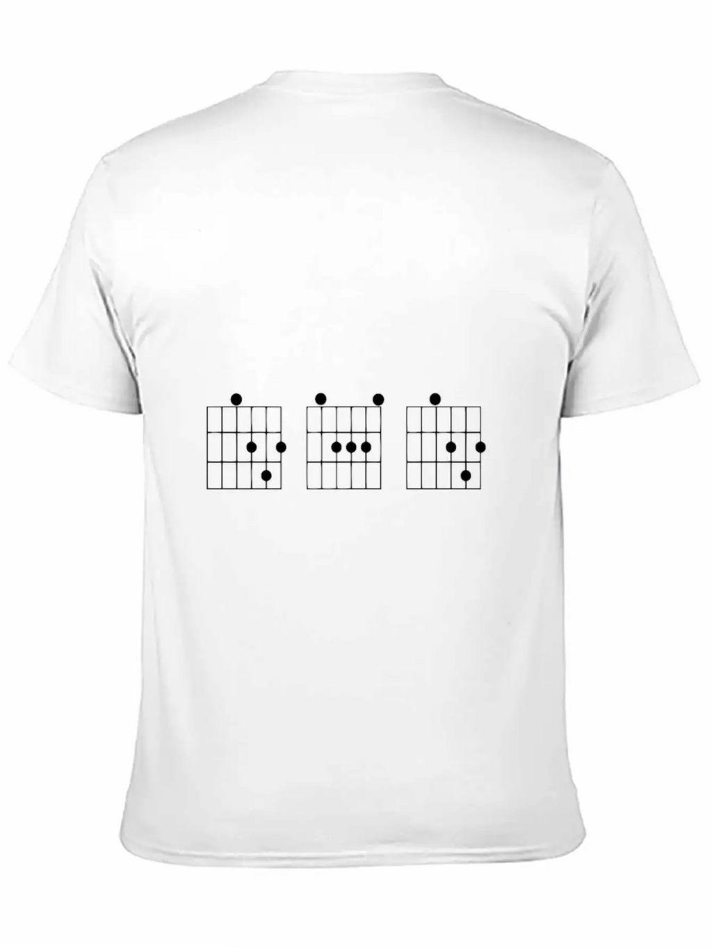 Guitar Chord Dad Breathable Soft Cotton T-Shirt – Timeless Casual Look