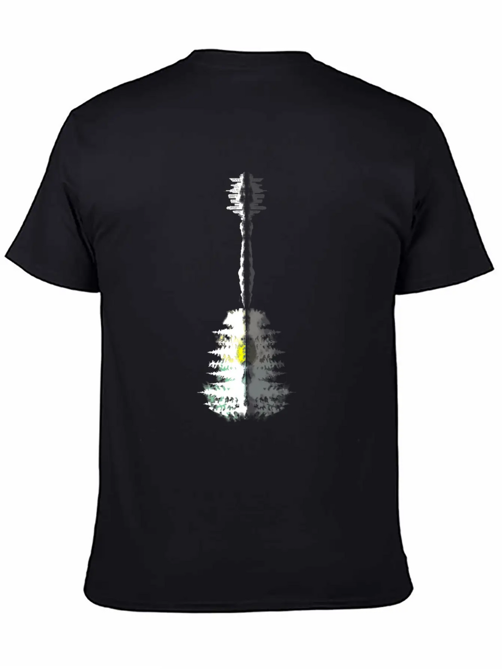 Guitar Forest Essential Cotton Tee For Daily Outfits – Unisex Style