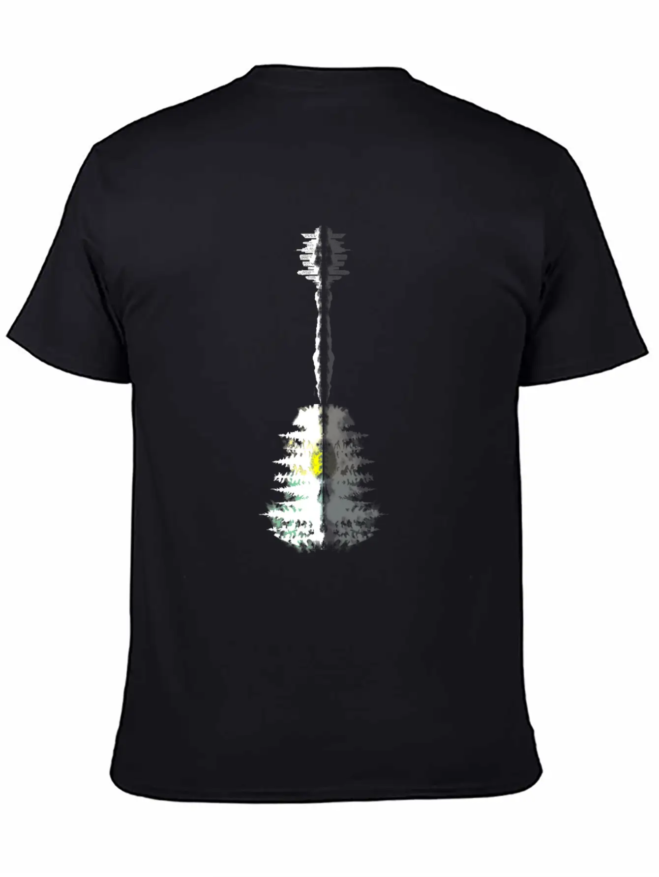 Guitar Forest Essential Cotton Tee For Daily Outfits – Unisex Style