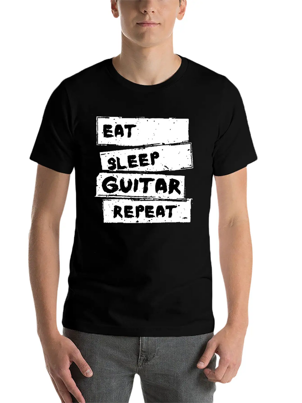 Guitar - Guitare Tee Shirt Breathable Graphic T-Shirt – Perfect For Casual Days