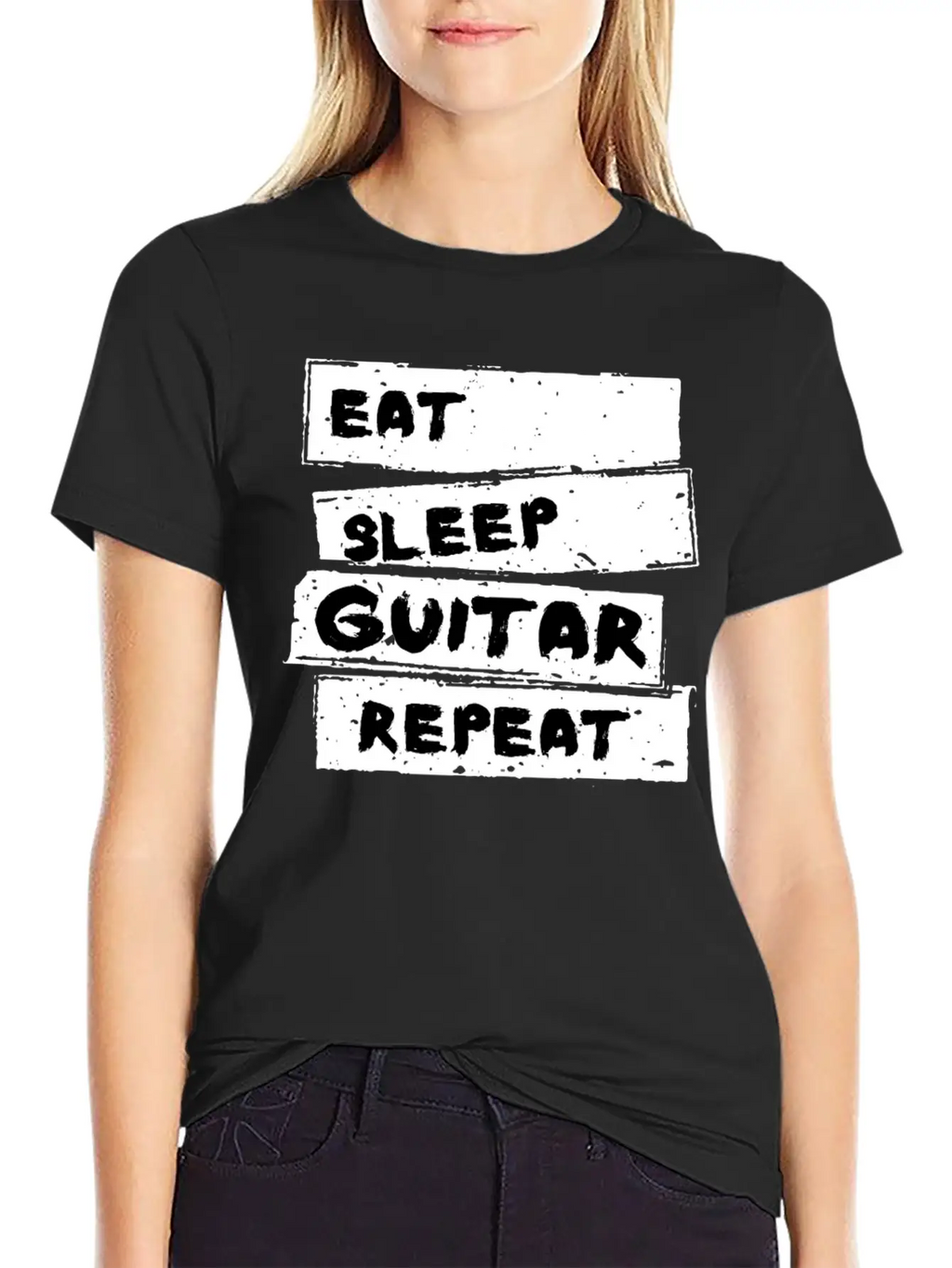 Guitar - Guitare Tee Shirt Breathable Graphic T-Shirt – Perfect For Casual Days