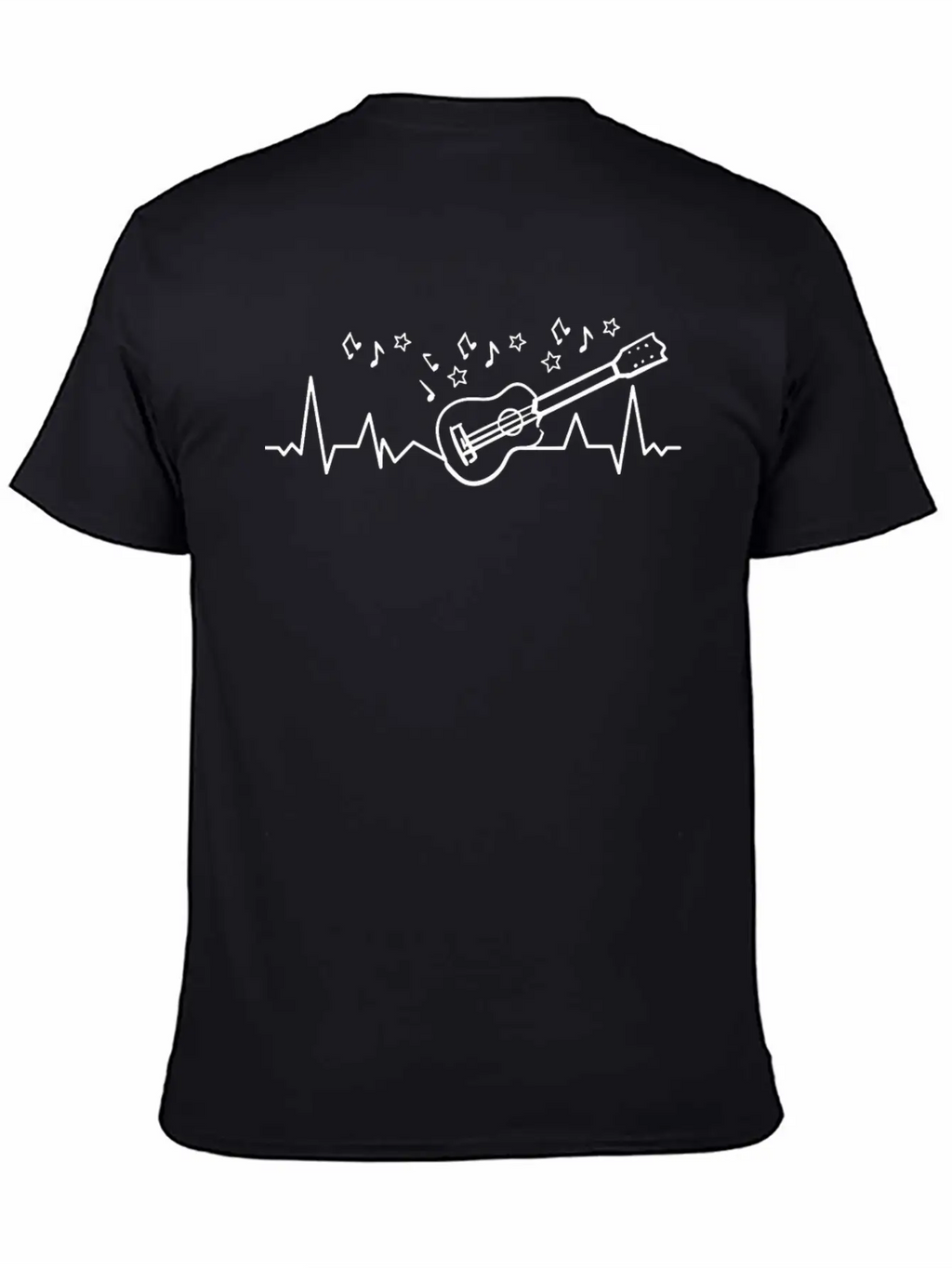 Guitar Guitarist Instrument Musician ACOUSTIC Classic Fit Graphic Tee For Daily Comfort – Unisex Cotton Shirt