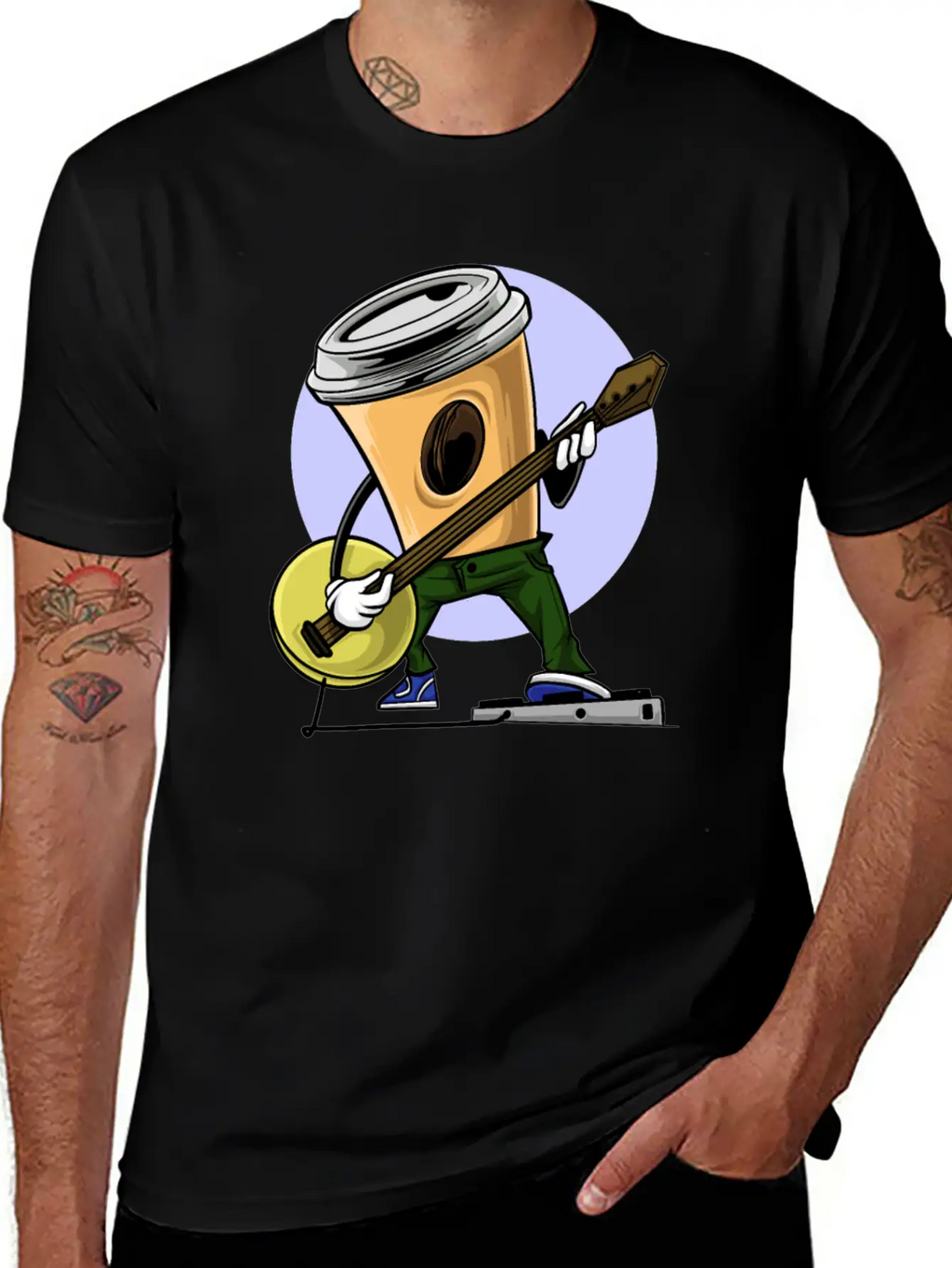 Guitar Guitars Guitar Player Shirt Funny Guitar Lo Unisex Casual T-Shirt – Clean Design For Daily Comfort