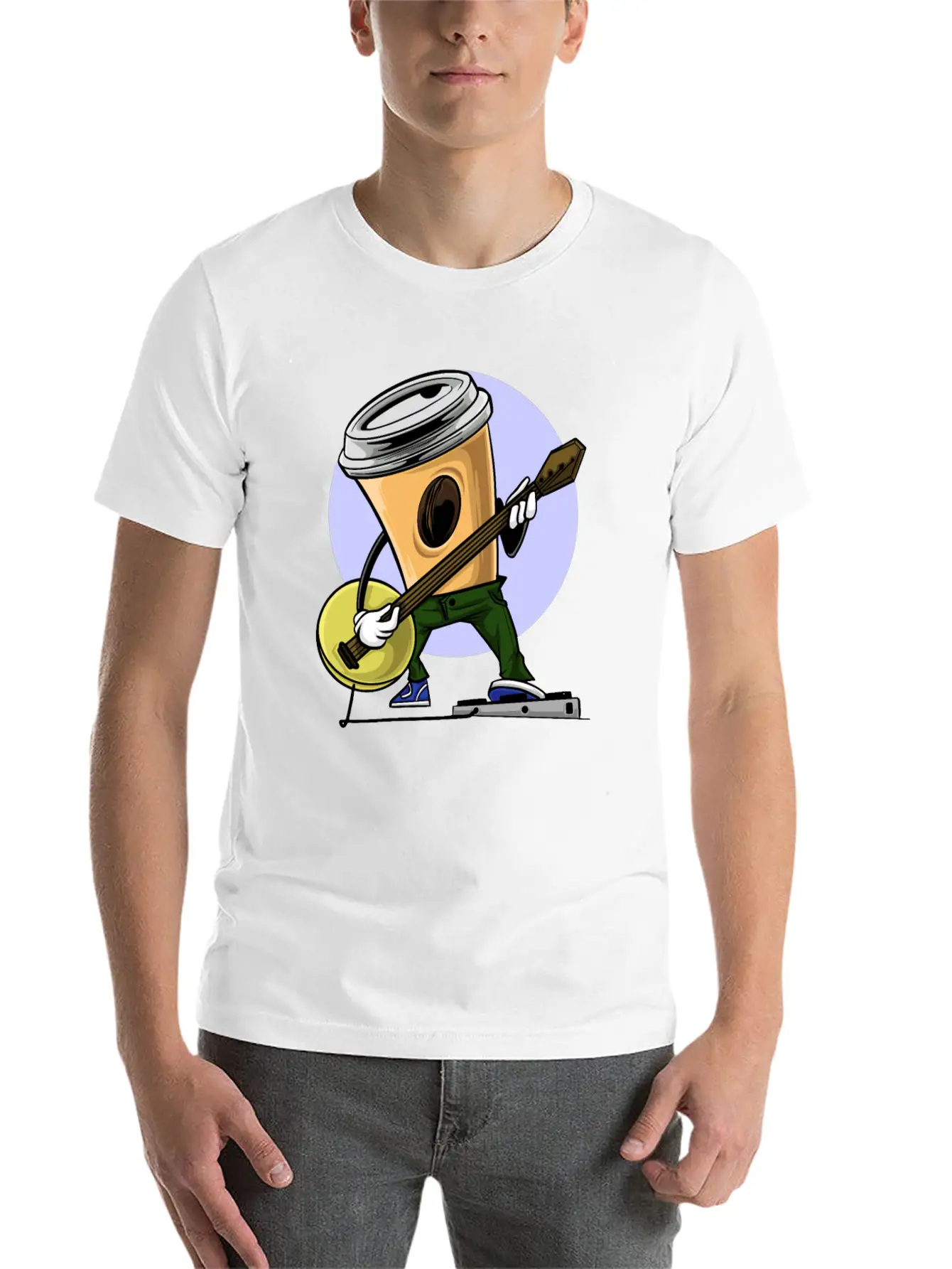Guitar Guitars Guitar Player Shirt Funny Guitar Lo Unisex Casual T-Shirt – Clean Design For Daily Comfort