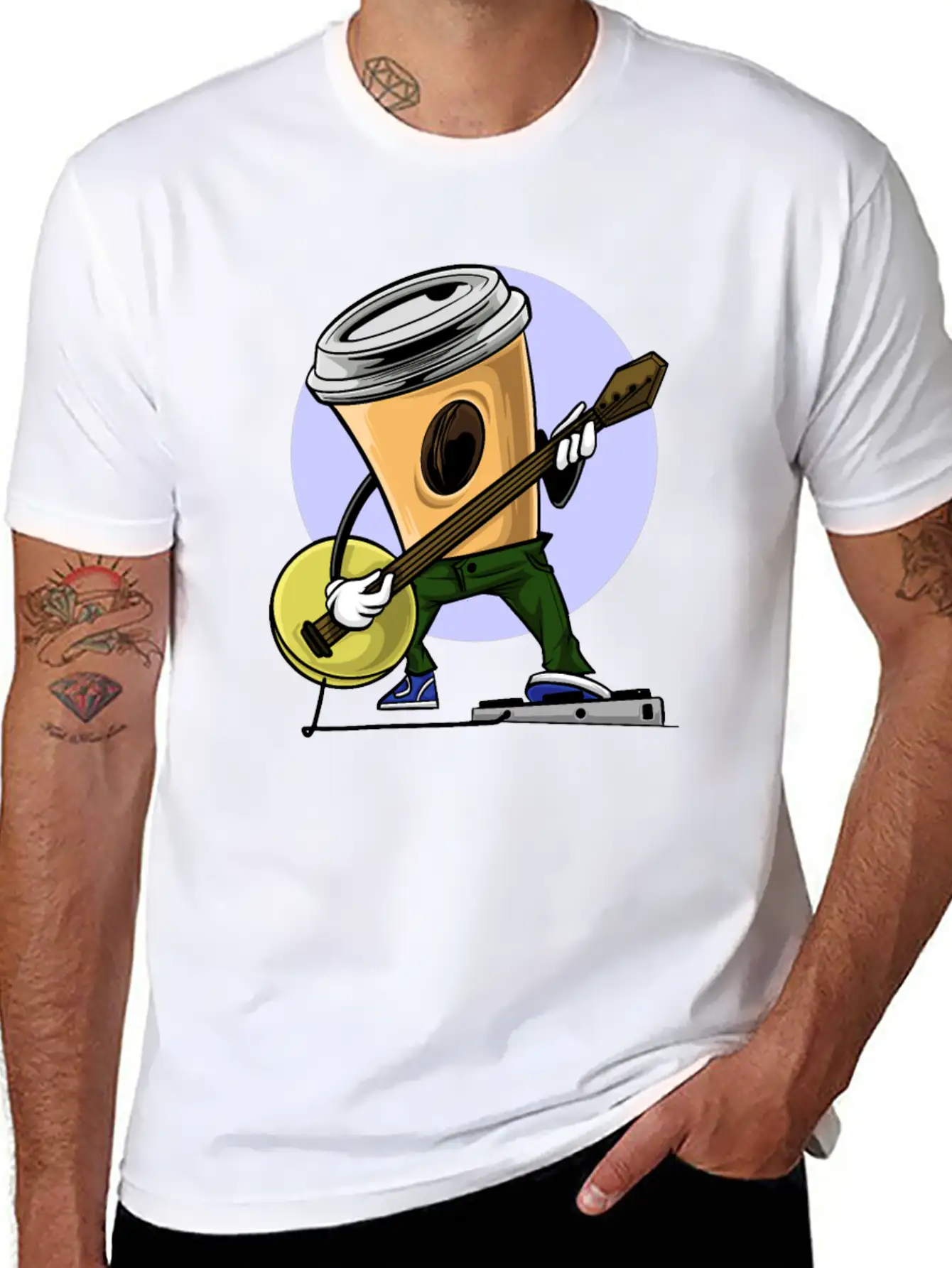 Guitar Guitars Guitar Player Shirt Funny Guitar Lo Unisex Casual T-Shirt – Clean Design For Daily Comfort