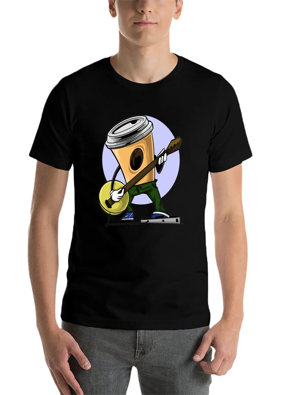 Guitar Guitars Guitar Player Shirt Funny Guitar Lo Unisex Casual T-Shirt – Clean Design For Daily Comfort
