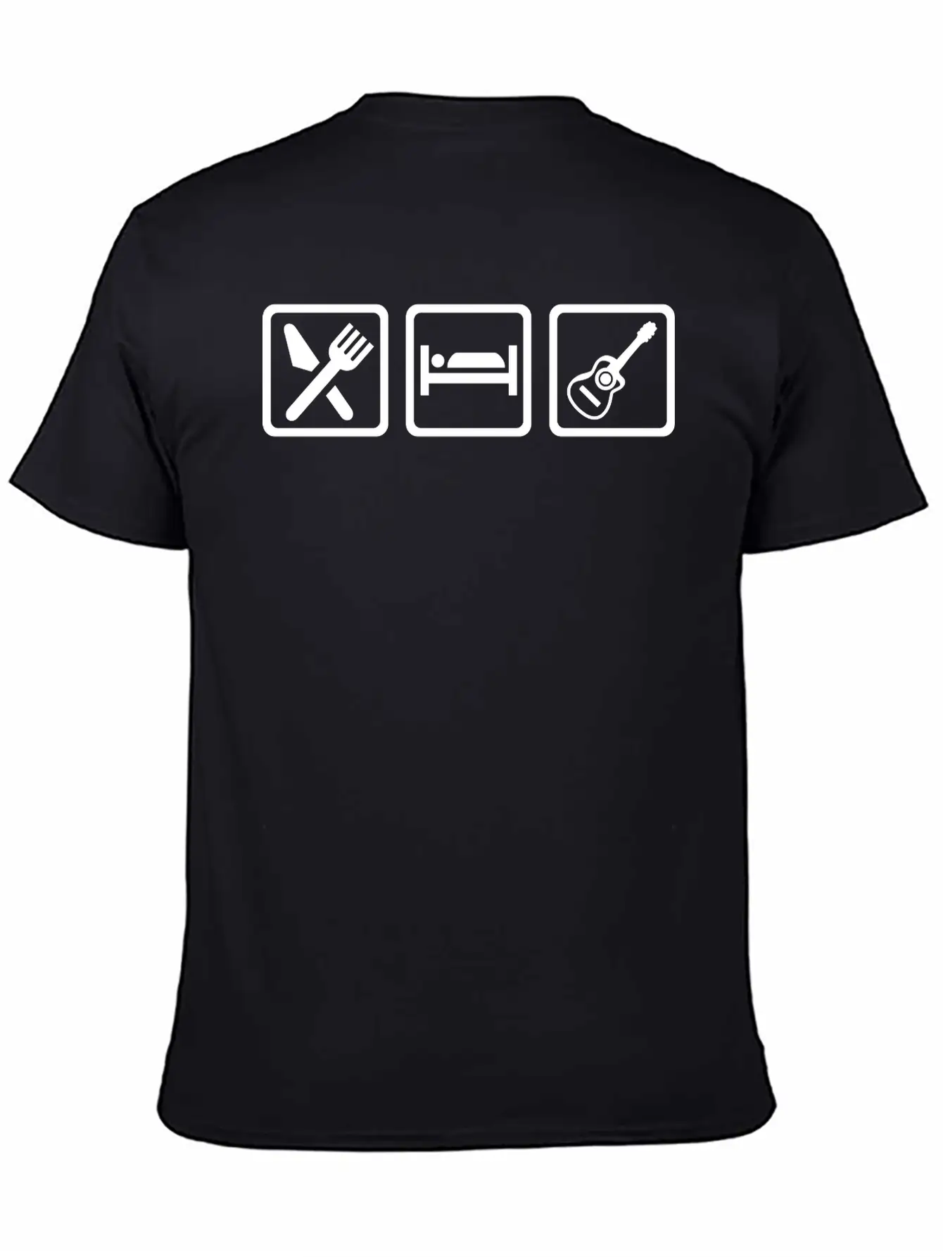 Guitar Unisex Casual T-Shirt – Clean Design For Daily Comfort