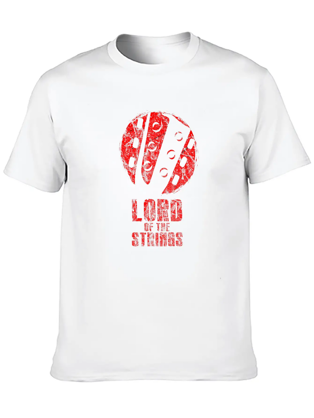 Guitar Unisex Short Sleeve Soft Cotton T-Shirt – Casual Everyday Wear