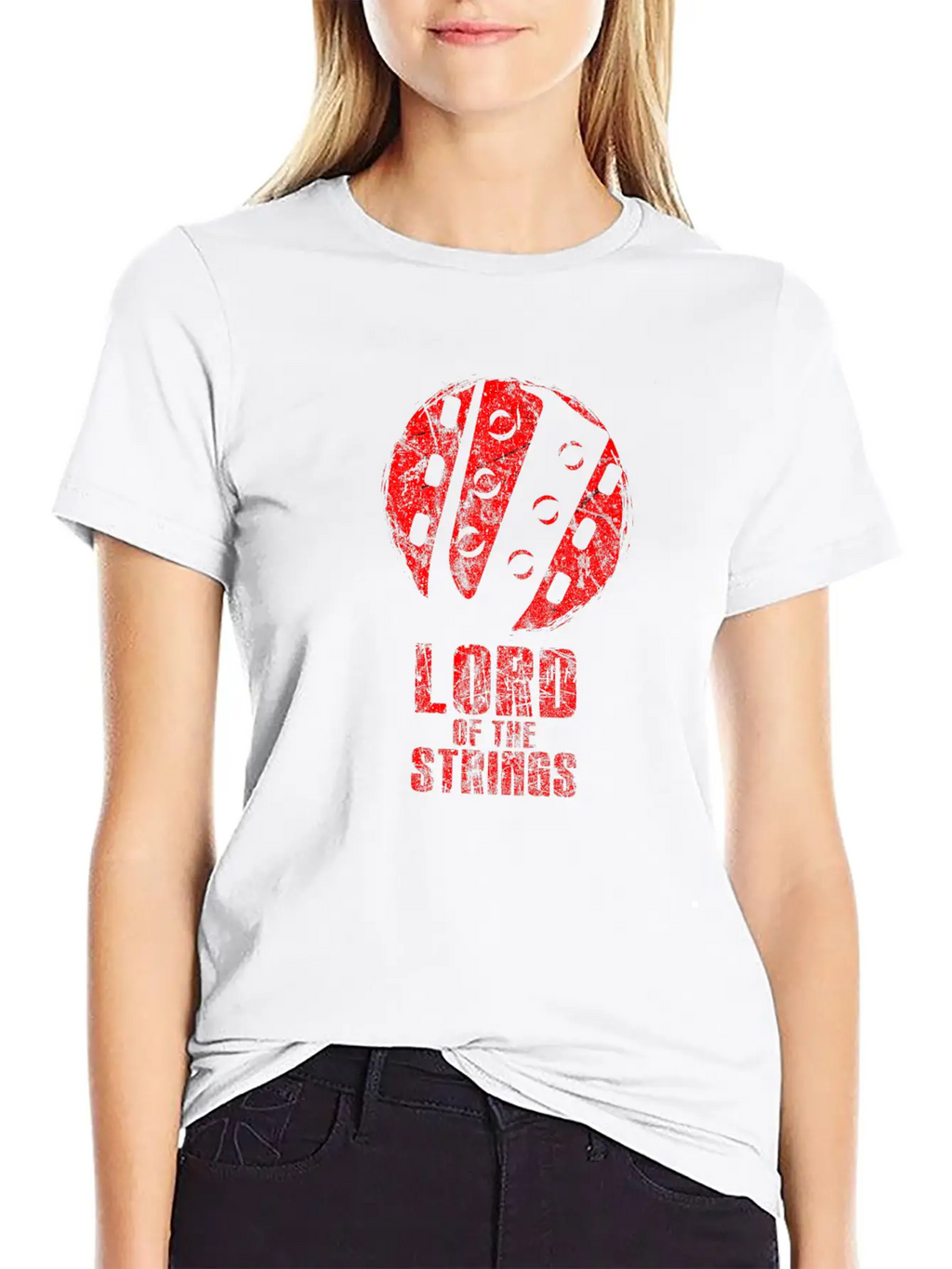 Guitar Unisex Short Sleeve Soft Cotton T-Shirt – Casual Everyday Wear