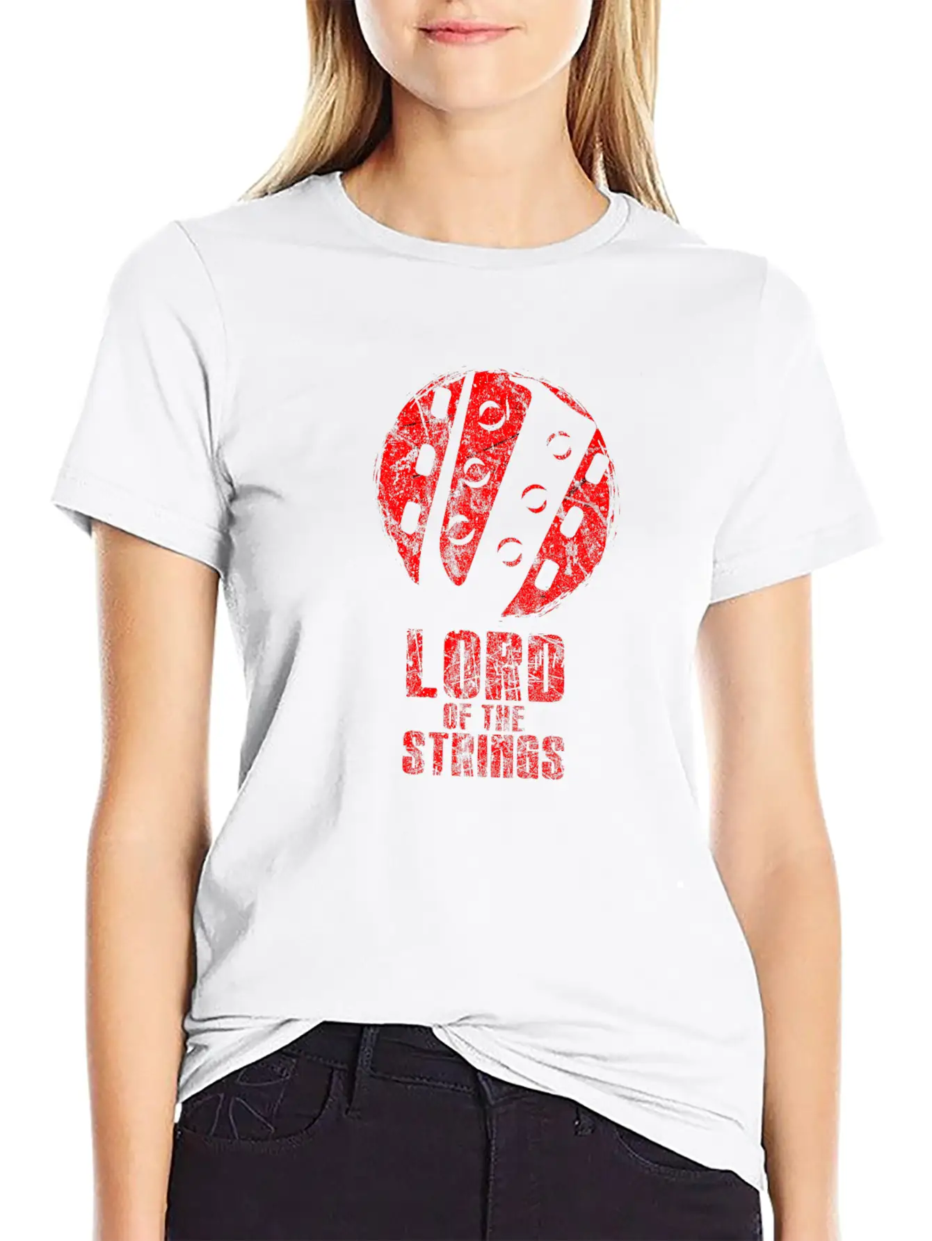 Guitar Unisex Short Sleeve Soft Cotton T-Shirt – Casual Everyday Wear
