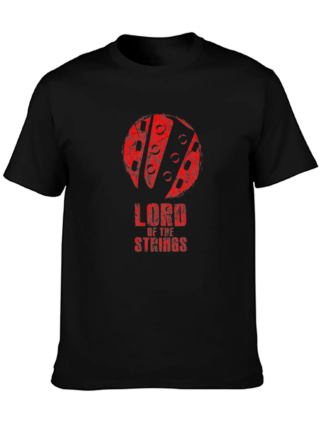 Guitar Unisex Short Sleeve Soft Cotton T-Shirt – Casual Everyday Wear