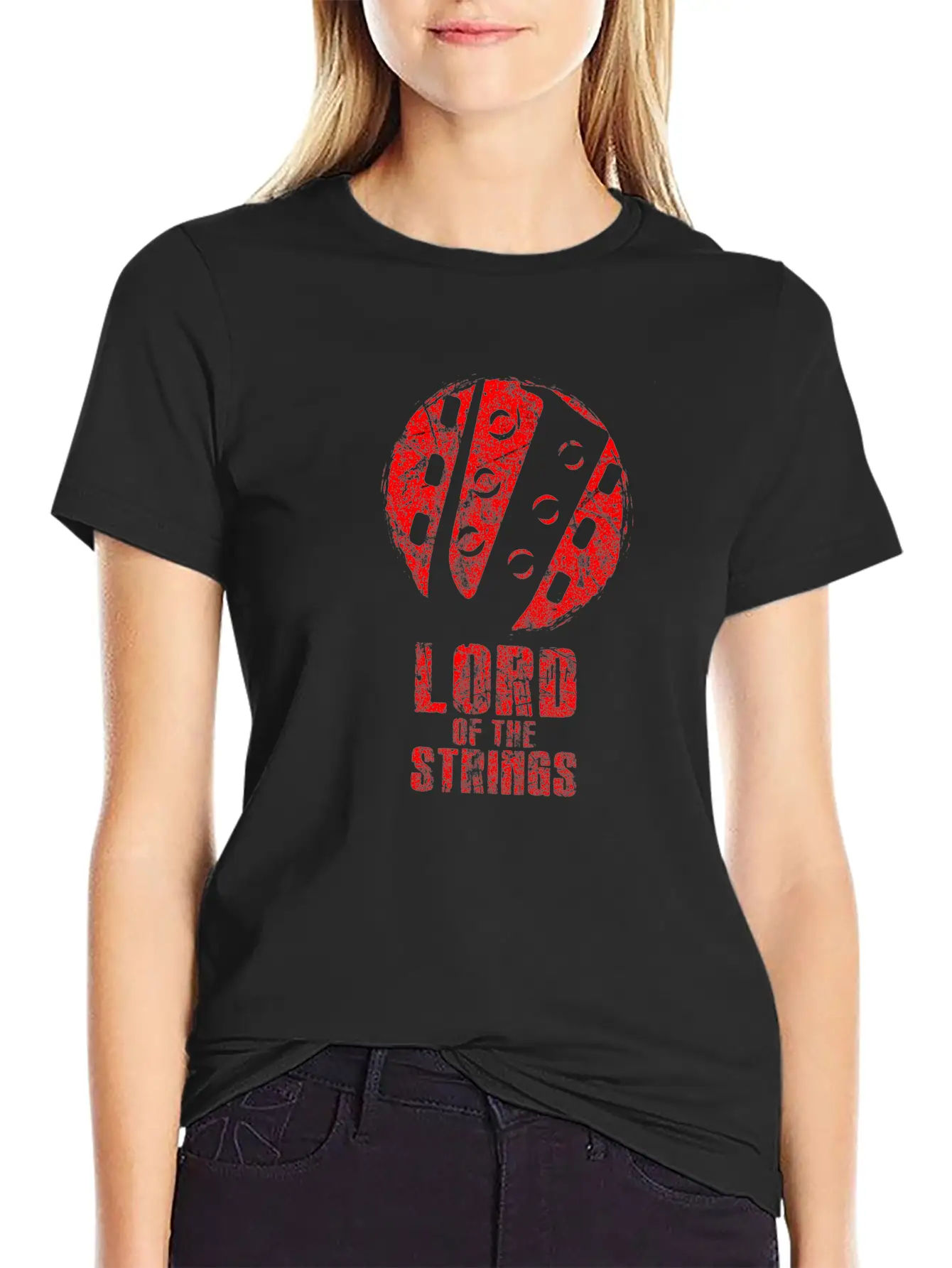 Guitar Unisex Short Sleeve Soft Cotton T-Shirt – Casual Everyday Wear