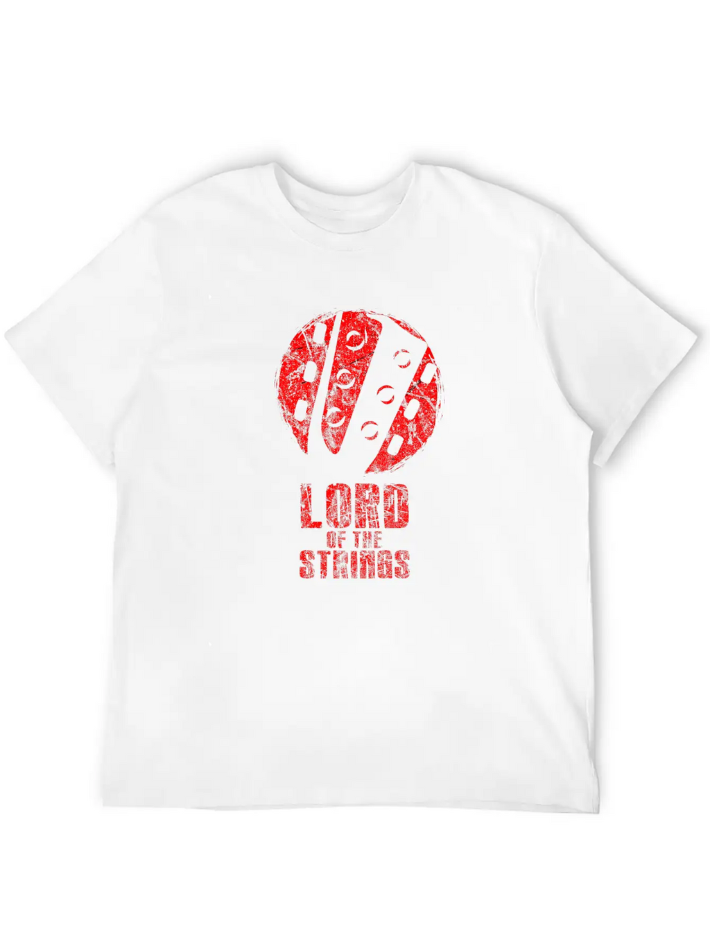 Guitar Unisex Short Sleeve Soft Cotton T-Shirt – Casual Everyday Wear