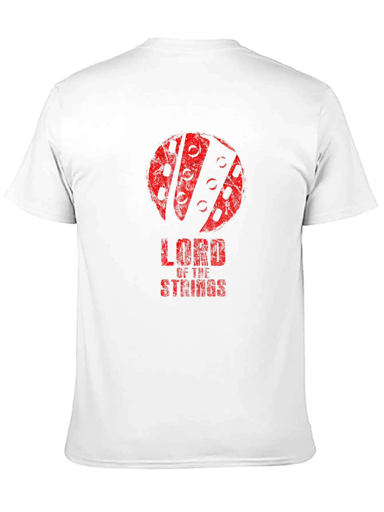 Guitar Unisex Short Sleeve Soft Cotton T-Shirt – Casual Everyday Wear