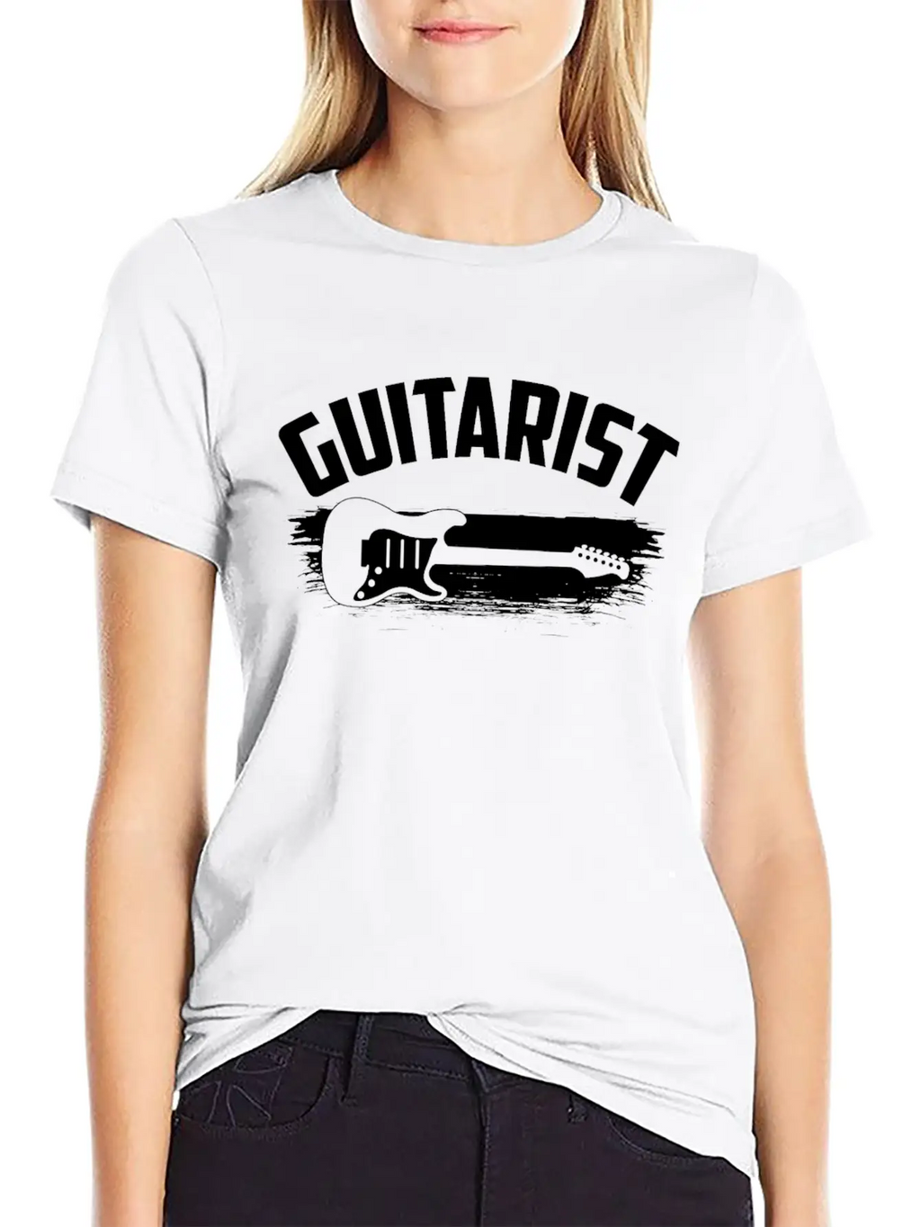 Guitarist Guitar Unisex Casual T-Shirt – Clean Design For Daily Comfort