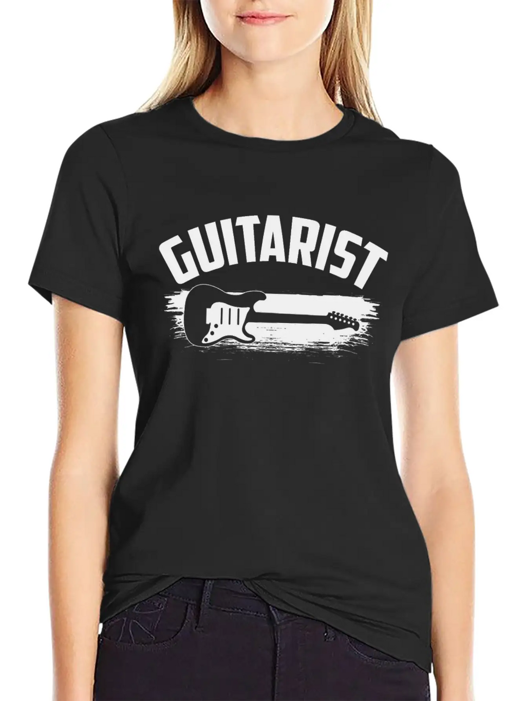 Guitarist Guitar Unisex Casual T-Shirt – Clean Design For Daily Comfort