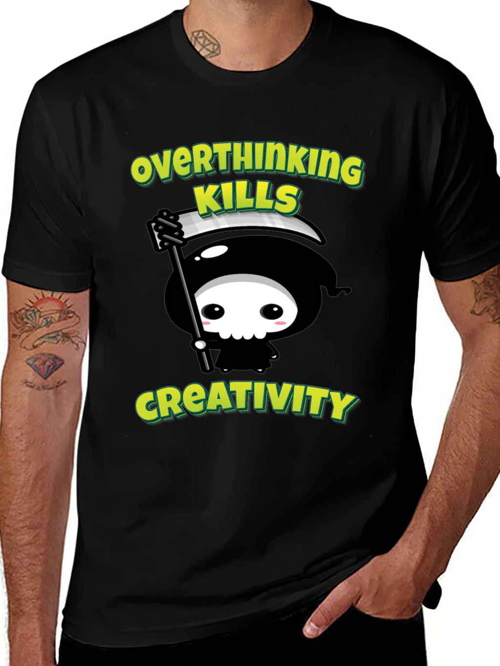 Overthinking Kills Creativity T-Shirt